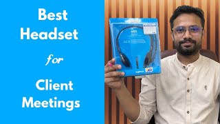 Logitech H111 headset  Unboxing [upl. by Atina527]