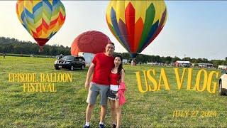 Hot Air Balloon Festival  PA 2024 [upl. by Kallick793]