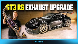 How to UPGRADE your PORSCHE 992 GT3 RS exhaust  KIES VALVE CONTROLLER [upl. by Nylirad]