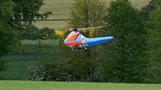 WORLD RECORD RC HELI SPEEDFLIGHT 311 KMH 193 MPH DIABOLOS  Bad Wünnenberg Germany 2016 [upl. by Natam]