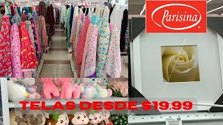 Parisina telas en oferta 🌺 desde 1999 el metro 🌺 telas de todo tipo 🌺 Decoración 2022 🌺 Susana 🌺 [upl. by Airliah]