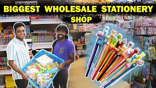 Biggest Wholesale Stationery Shop  Chennai [upl. by Christmann]