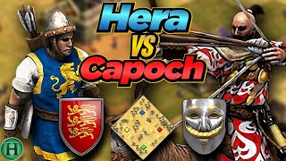 Britons vs Cumans  1v1 Arabia  vs Capoch  AoE2 [upl. by Fowkes]