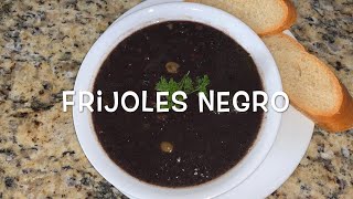 Frijoles Negro  Black Bean Soup [upl. by Eniaral538]