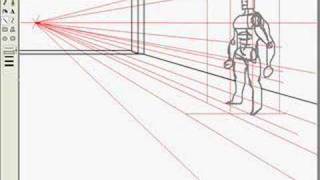 One Point Perspective Man [upl. by Benny]