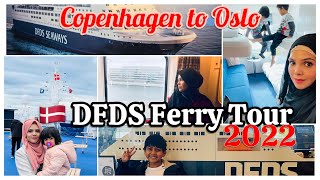 DFDS Ferry Tour Copenhagen to Oslo 2022 denmarkvlog [upl. by Raul26]