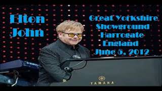 Elton John Harrogate UK June 5th 2012 [upl. by Nivrek]