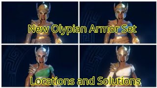 New Olympian Armor Set Locations and Solutions Immortals Fenyx Rising Walkthrough [upl. by Georgina]