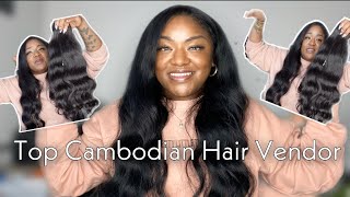 Cambodian Hair Vendor  A MUST SEE Raw Hair Vendor  Full Hair Review [upl. by Ani749]