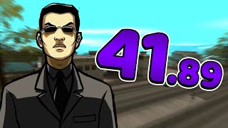 GTA SA Speedrun Woozie World Record [upl. by Allimrac]