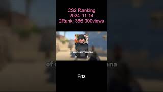 2024 11 14 CS2 Ranking 2Rank Fitz [upl. by Dowlen]