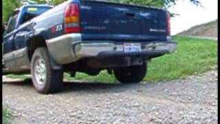 2002 Silverado Straight Pipe Exhaust [upl. by Tomlinson]