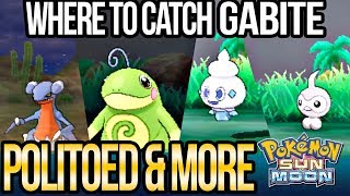 How to Catch Politoed Goomy Gabite Vanillite amp More in Pokemon Sun and Moon  Austin John Plays [upl. by Eibreh]