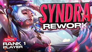 HOW TO PLAY REWORKED SYNDRA  FULL INDEPTH GUIDE  RANK 1 CHALLENGER MID [upl. by Hnao]