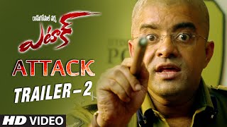 Attack Trailer 2  quotAttackquot  Manchu Manoj Jagapathi Babu Prakash Raj Surabhi [upl. by Aisile]