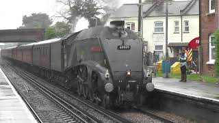 Swanage Belle 21st September 2017 60009 Beaulieu Road Station [upl. by Ranson357]