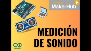 Medición de distancia HC SR04 con LabView y Arduino [upl. by Nella]