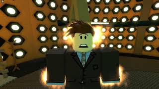 Tenth Doctor Regeneration  ROBLOX  Doctor Who TARDIS Flight Classic [upl. by Ayortal]