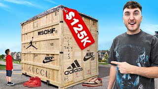 Unboxing A 125000 Sneaker Mystery Box [upl. by Enyehc]