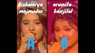 who is best   Aishwarya majmudar  arunita kanjilal [upl. by Nilreb]