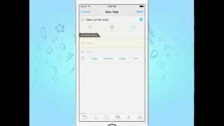 Learn about Due dates Start dates and Durations in 2Do for iOS [upl. by Perceval218]