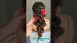 Long twist hairstyle ponytail ponytail short hairponytail tutorial  hairstyle tutorial hair [upl. by Galan290]