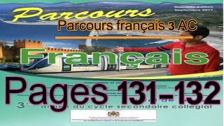 parcours français 3AC pages 131et 132 Utiliser limparfait et le passé simple [upl. by Elram]