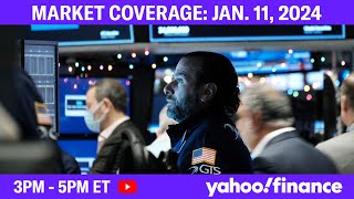 Stock market news today Stocks recover losses after hot inflation print  January 11 2024 [upl. by Bork953]