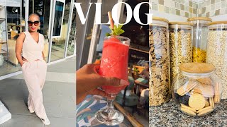 VLOG Organised Kitchen Cupboards  Cooking Gone Wrong  Lunch Date At Laparada [upl. by Bryanty]