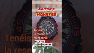 Reloj ADDIESDIVE AD2103 MONSTER Tenéis la reseña en el canal [upl. by Ohara]