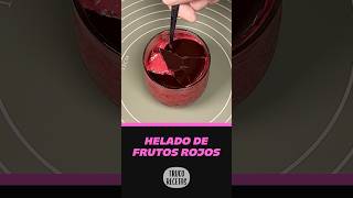 HELADO SALUDABLE de FRUTOS ROJOS con 3 ingredientes [upl. by Emilie]