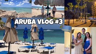 Aruba Vlog 3  Day 3 Eagle Beach Malmok Beach and Baboo Shipwreck [upl. by Cassy]