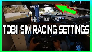 Explained How To Setup The Tobii Eye Tracker For Sim Racing  Sim Racing Guides [upl. by Hguh244]