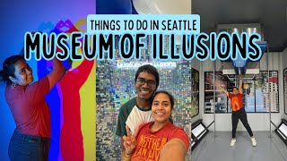 Museum of Illusions Seattle Tour [upl. by Airekat]