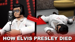 Elvis Presley Death Video Footage Recreation [upl. by Enelrad672]