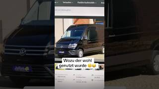 Ich frage mich jedes Mal wofür😂🤔 Einfach unglaublich🤯 volkswagen crafter shorts trending [upl. by Dachi758]