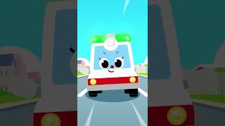 🚨Bee Poh Bee Poh🚨 Ayo Ambulans  Lagu Mobil  Lagu Anak  Cheetahboo shorts [upl. by Maxey]