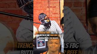 Trenches News Calls FBG Butta amp Ends Their Beef😳 chiraq [upl. by Ahsirtak]