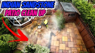 Discover the Best Way to Clean Indian Sandstone Patios [upl. by Nannerb]