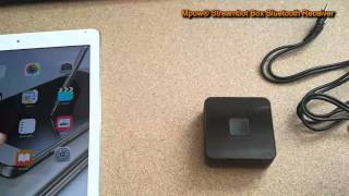 Mpow® Streambot Box Bluetooth Receiver [upl. by Ahsiekahs763]