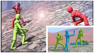 Overgrowth  Lightsaber Ragdoll Dudes NPC Wars Active Ragdoll Physics 6 [upl. by Aivuy877]