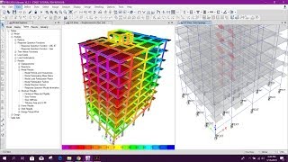 RESPONSE SPECTRUM ANALYSIS WITH LRB ISOLATOR DAMPER IN ETABS [upl. by Oraneg]