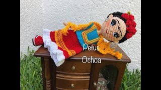 botas en crochet muñeca Frida amigurumis by Petus 4a parte English subtitles [upl. by Greenes125]