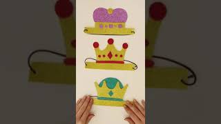 Cómo hacer Coronas de Reyes Magos con goma Eva  Tutorial [upl. by Icat]