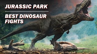 Spinosaurus vs TRex Bull and TRex Buck Recreation [upl. by Allsun]