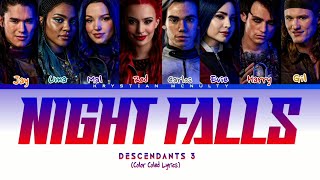 Descendants 3  Night Falls feat Red Color Coled Lyrics [upl. by Anitsyrc980]