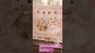 Sylvanian Families Wedding Cake 💕 Calico Critters💕 Ternurines Novios sylvanianfamilies ternurines [upl. by Araeit]