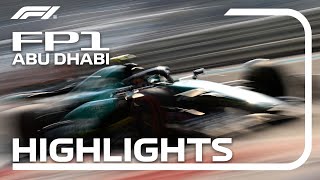 FP1 Highlights  2023 Abu Dhabi Grand Prix [upl. by Harvard555]