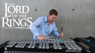 The Lord of The Rings Music on the Vibraphone [upl. by Hgalehs]