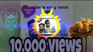 Ganja song remix tamil  Tamilremixsongs Gana Praba  by Online Tamil Remix [upl. by Adniralc]